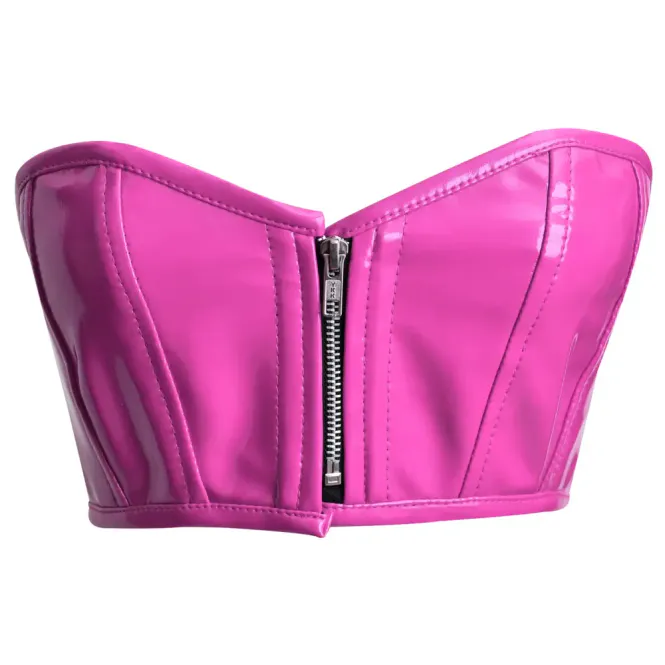 Main Image Not Your Babe Pink Pvc ...