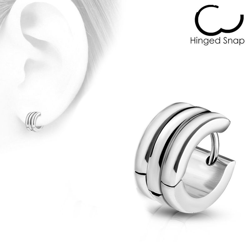 Sammy Chunky Hoop Earring 