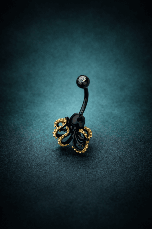 Octopus Belly Ring
