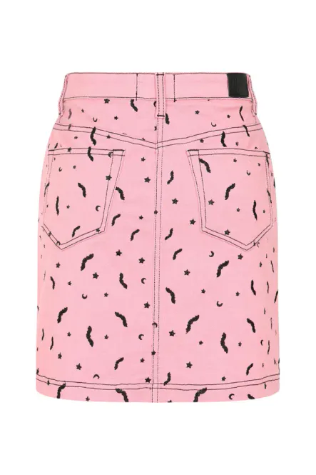 Main Image Bat Skirt Pink