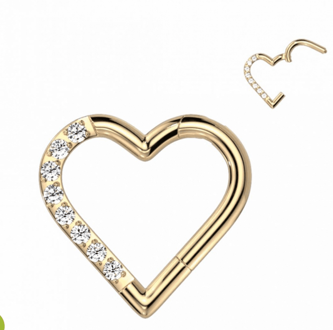 Main Image Heart Shape Crystals Hinged ...