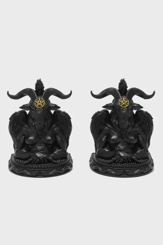 Baphomet Bookends