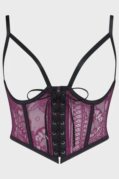 Hovedbilde Arden Lace Basque Plume