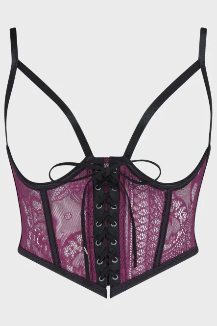 Hoofdbeeld Arden Lace Basque Plume
