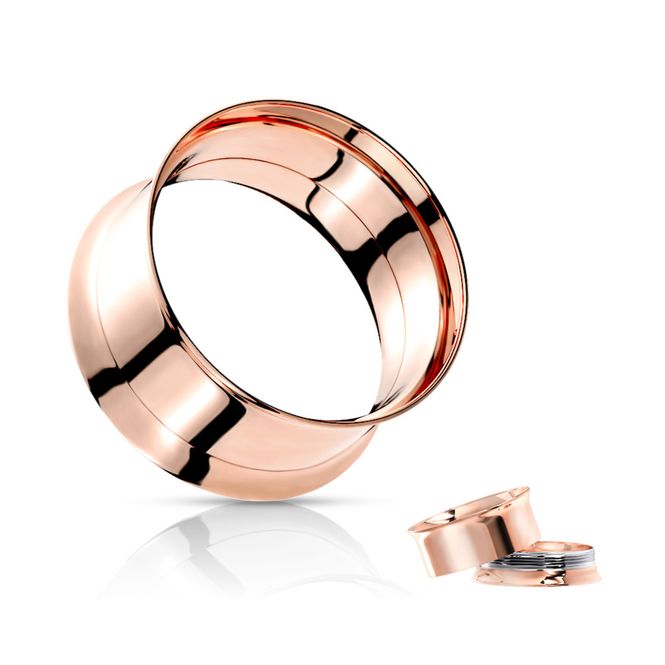 Hovedbilde Steel Flare Tunnel Rose Gold