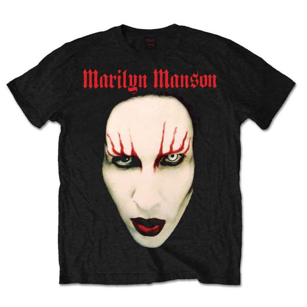 Hovedbilde Marilyn Manson Tee Red Lips