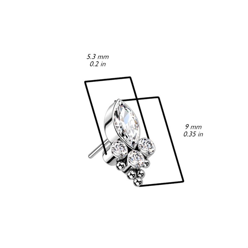 Danny Push-fit Clear