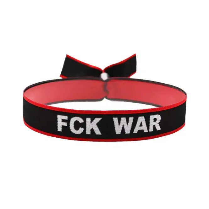 Hovedbilde Fck War Wristband