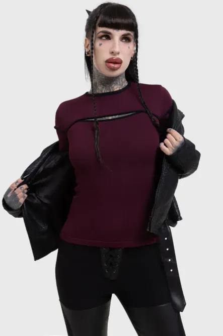 Hovedbillede Abyssal Elegy Knitted Top