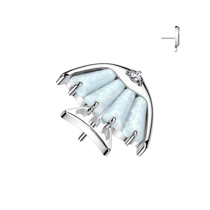 Fish Push-fit Opal White 