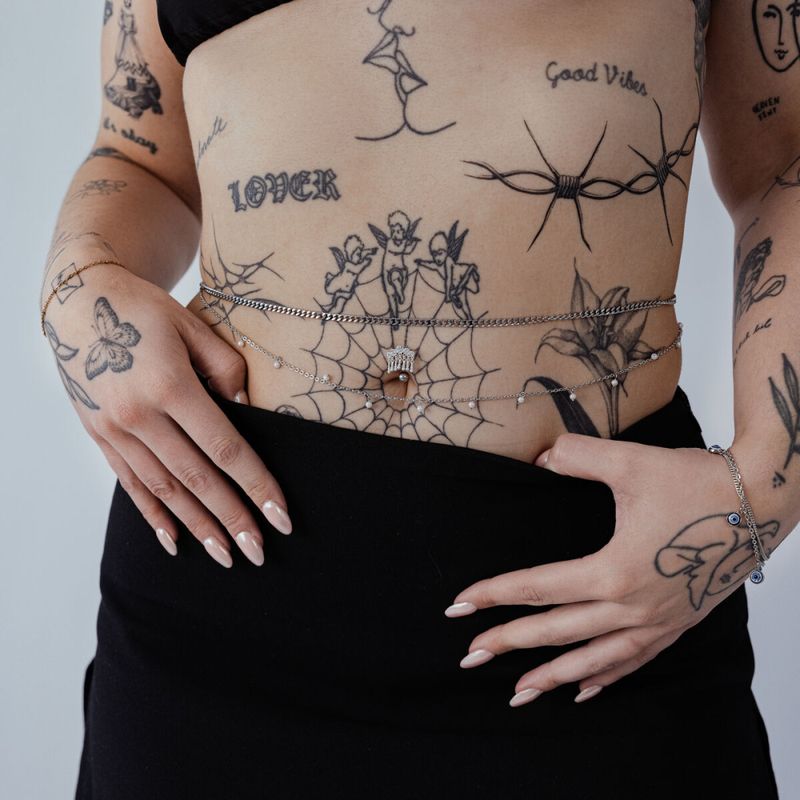 Lana Rain Chandelier Belly Ring 