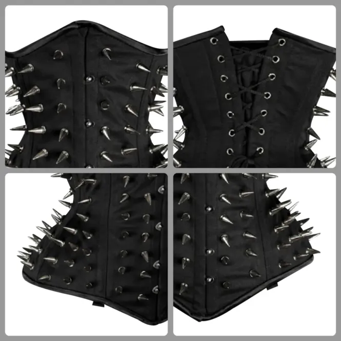 Main Image Nyx Spikes Underbust Corset 