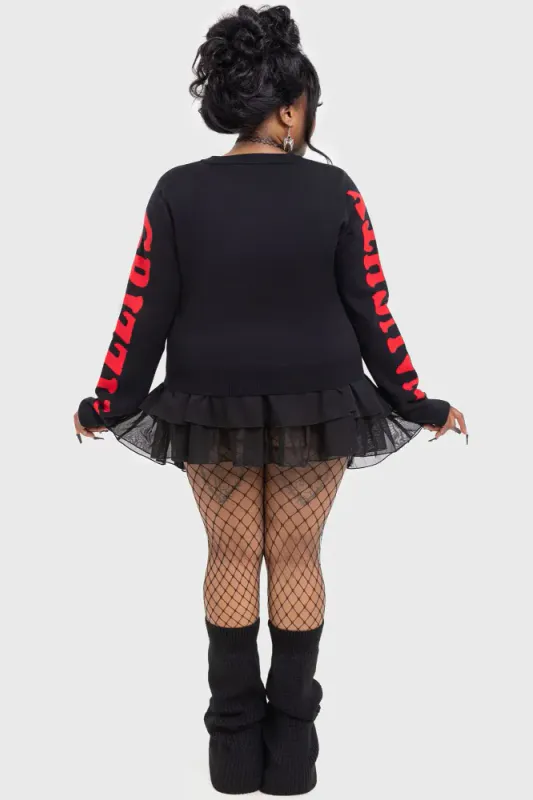 Naughty Grizzly Knit Sweater