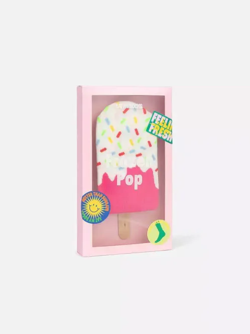 Main Image Frozen Pop Strawberry Socks