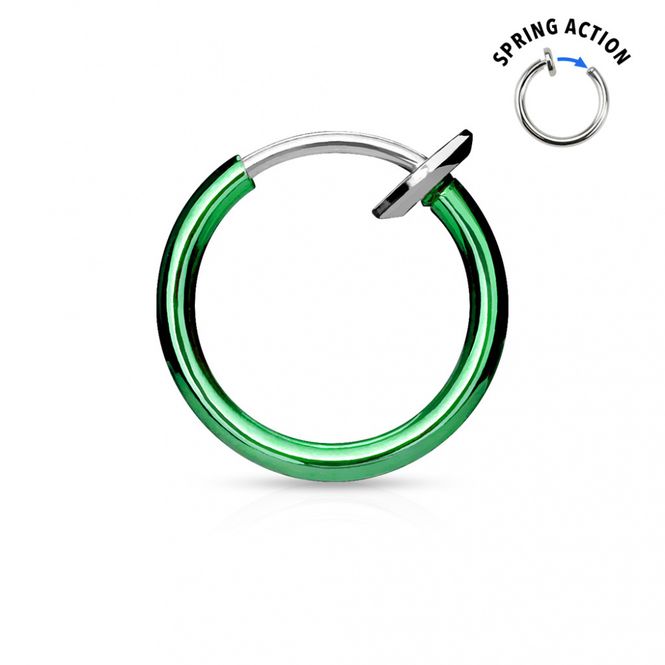 Hovedbillede Fake Ring Spring Action Green