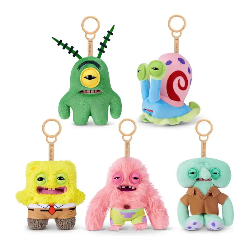 Fuggler Spongebob Collectible Keyring Plankton