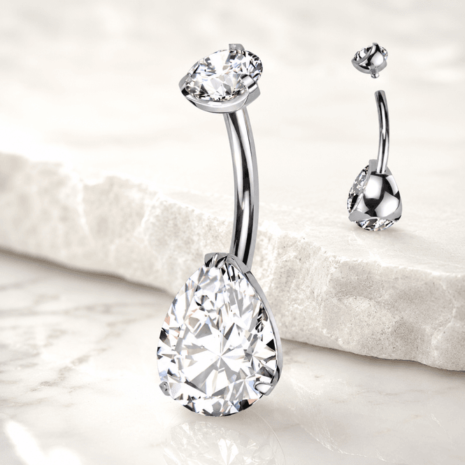 Hoofdbeeld Tear Drop Titanium Internally ...