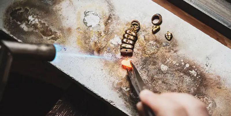 Skull & Snake Pendant