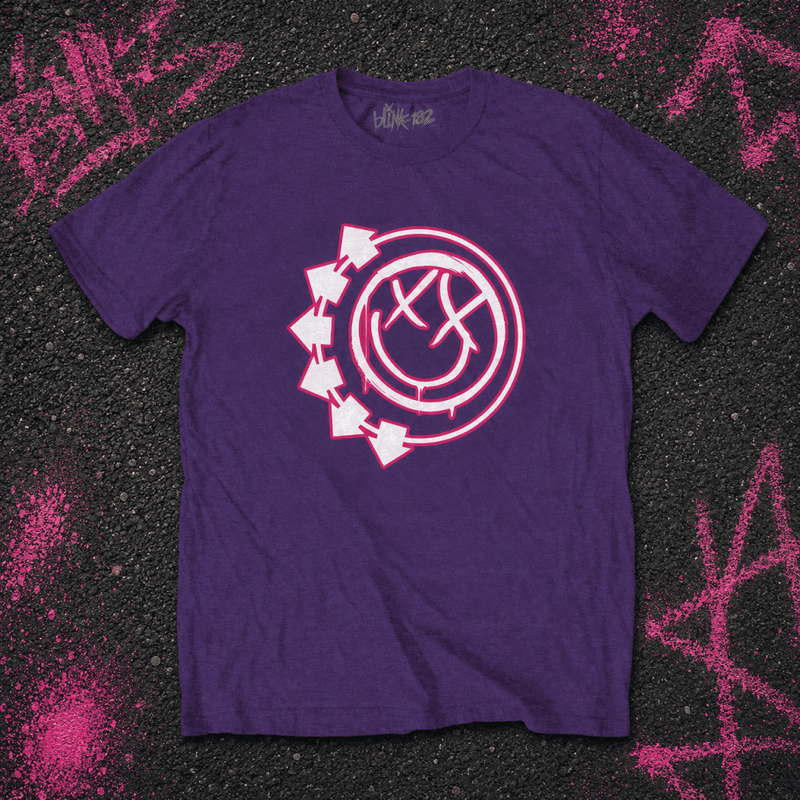 Blink-182  Six arrow Smile Purple