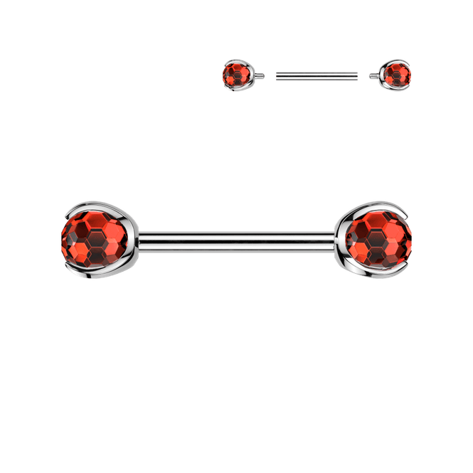 Hovedbilde Lani Nipple Bar Red
