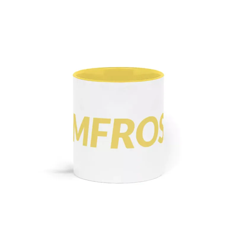 Rimfrost Yellow Two Tone Mug