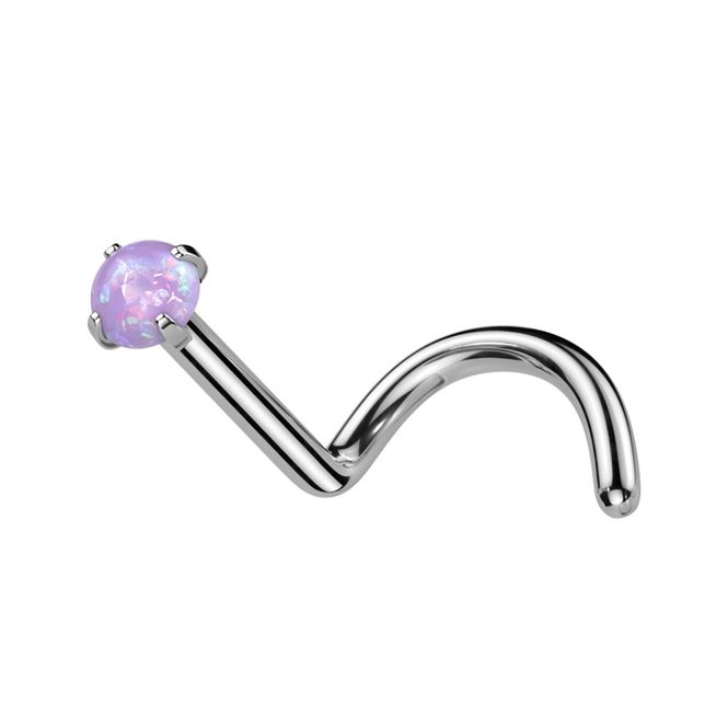 Hovedbillede Sia Opal Nose Screw Purple