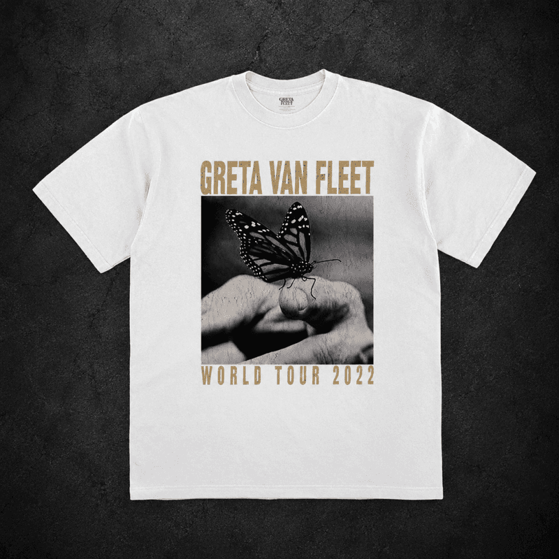 Greta Van Fleet Unisex World Tour Butterfly