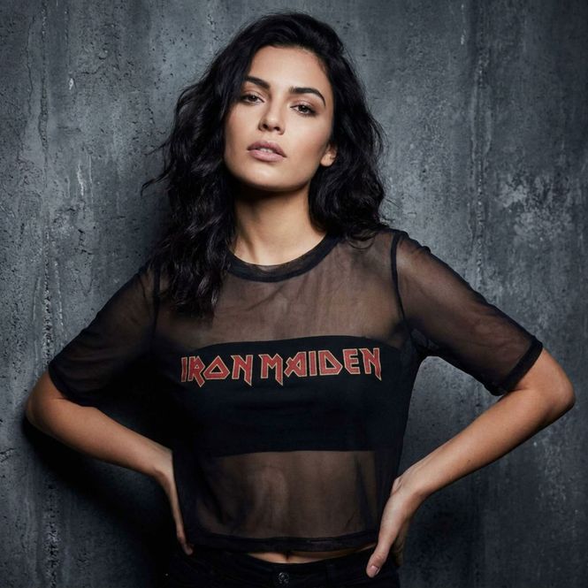 Hovedbilde Iron Maiden Crop Top Logo ...