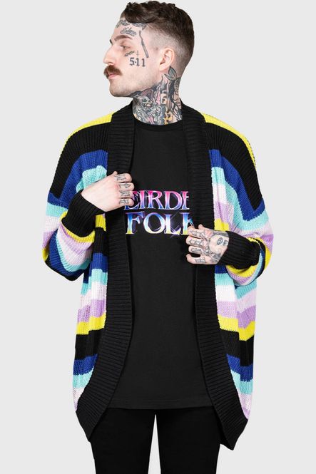 Hoofdbeeld Neon Rainbow Cardigan