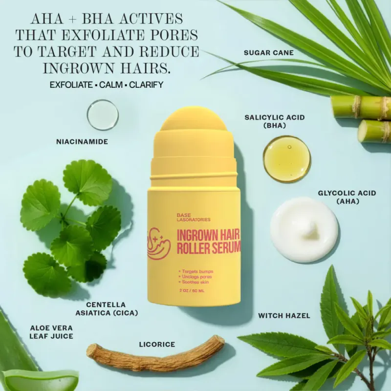 Ingrown Hair Roller Serum