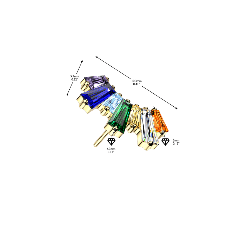 Rainbow Love Push-fit 
