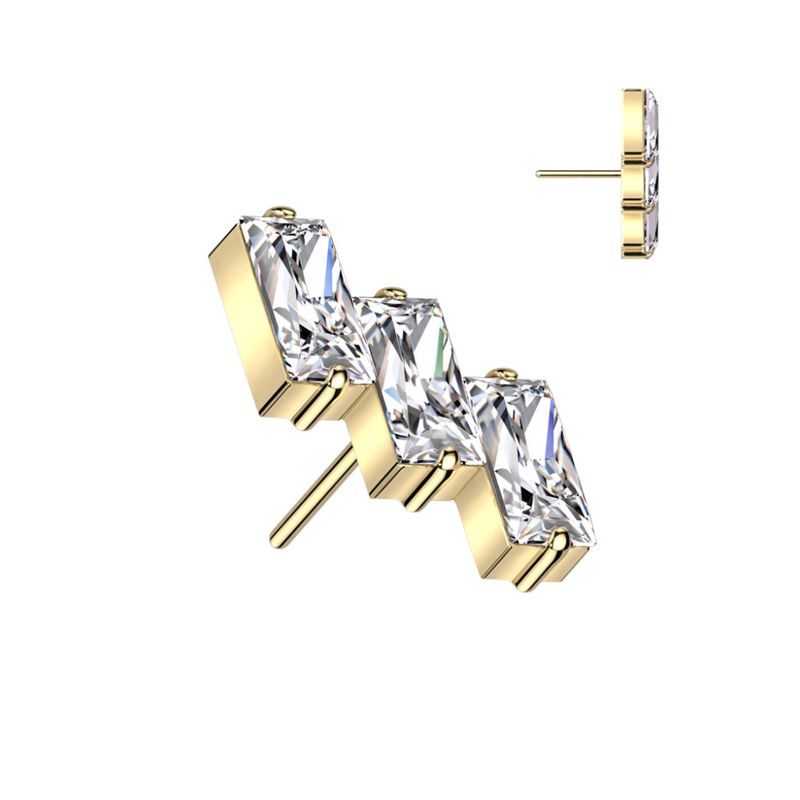 Portia Push-fit Gold Clear