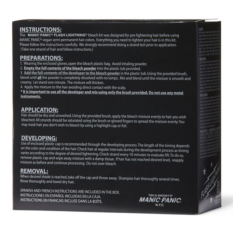 Flash Lightning® Bleach Kit - 30 Volume Cream Developer