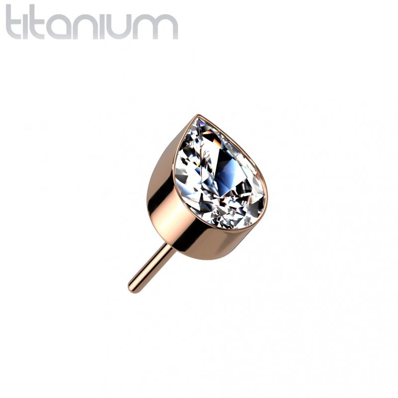 Tears of the Sun Push-fit Rose Gold Clear