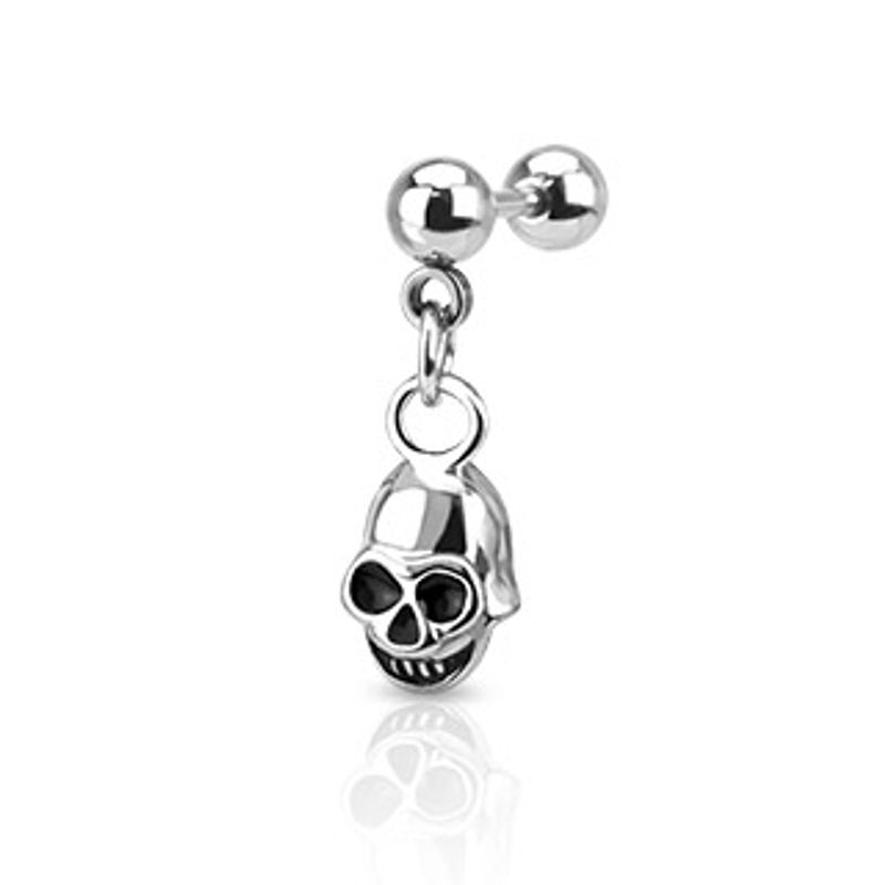 Skull Dangle Barbell