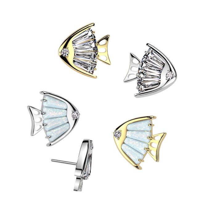 Hovedbillede Fish Push-fit Gold Clear