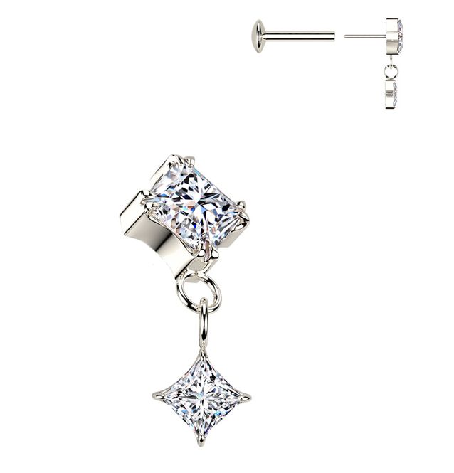 Main Image Eva Dangle Push-fit Clear