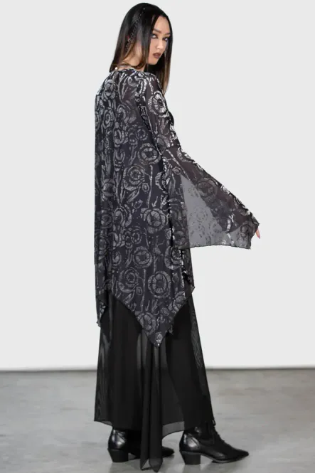 Hovedbillede Flowering Fear Shawl