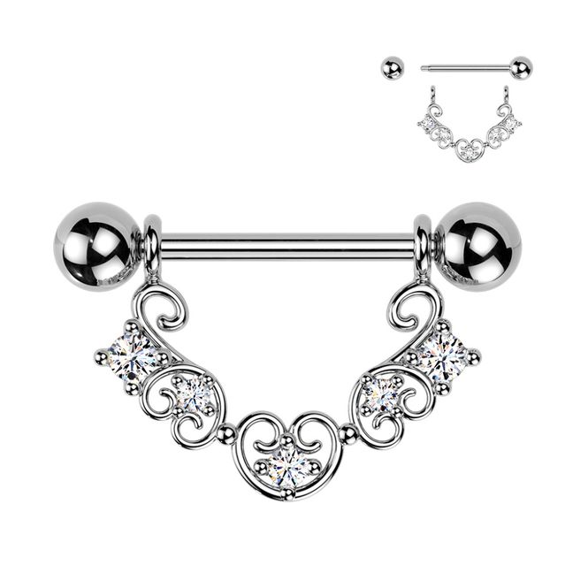 Hovedbilde Obsidia Nipple Bar