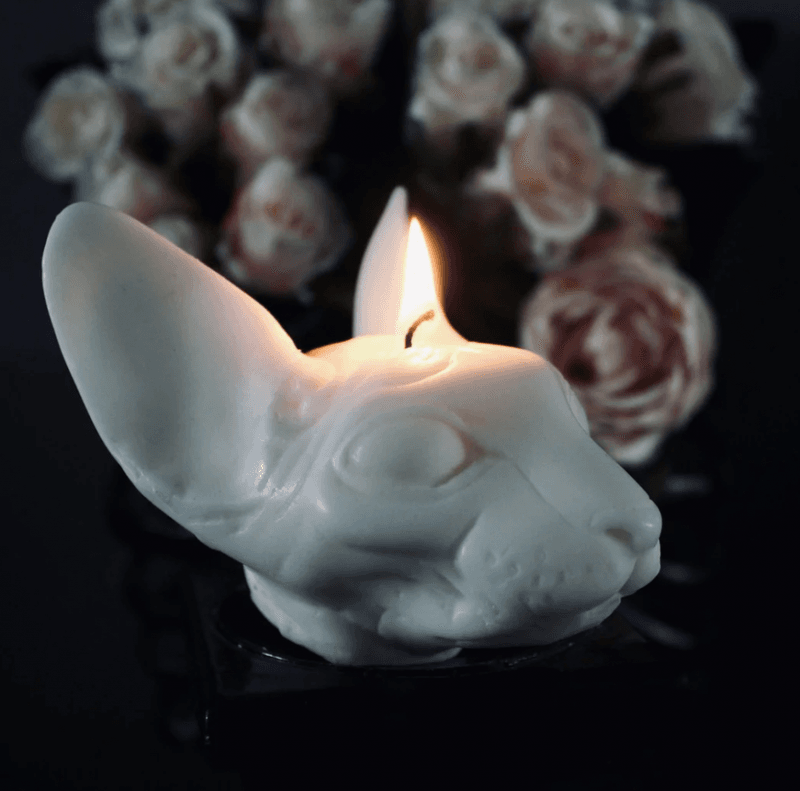 Sphynx Cat Candle