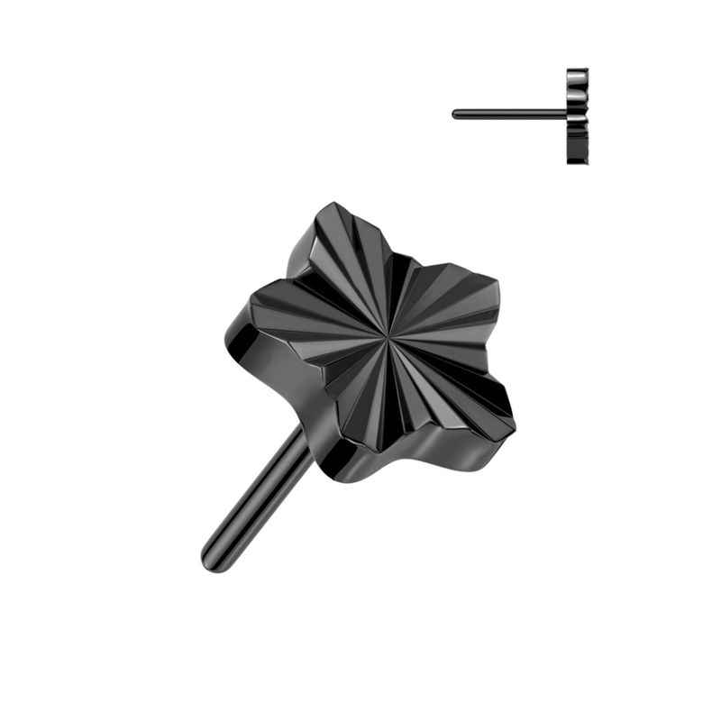 Neo Ridges Star Push-fit Black