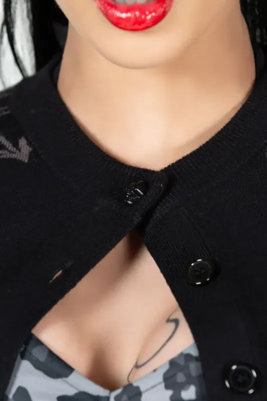 Web With It Cardigan