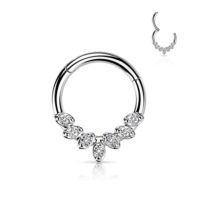 Hovedbilde Danielle Hinged Ring Clear