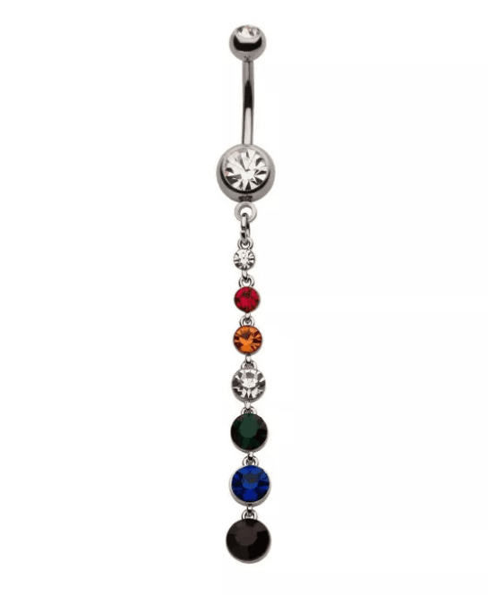 Huvudbild Pride Belly Ring Dangle