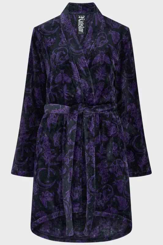 Midnight Moth Robe
