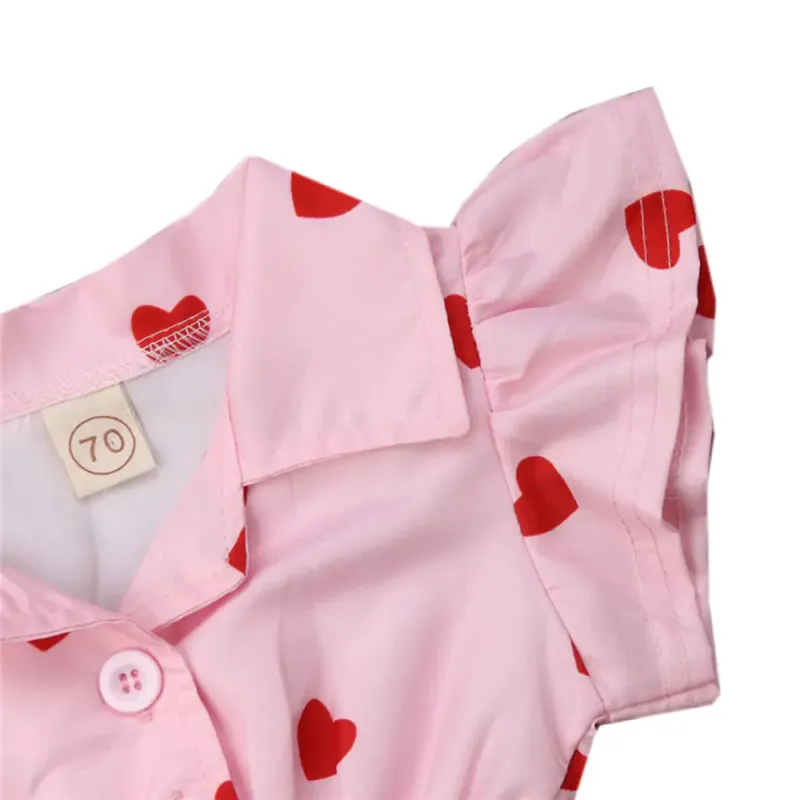 Hearts Baby  Romper