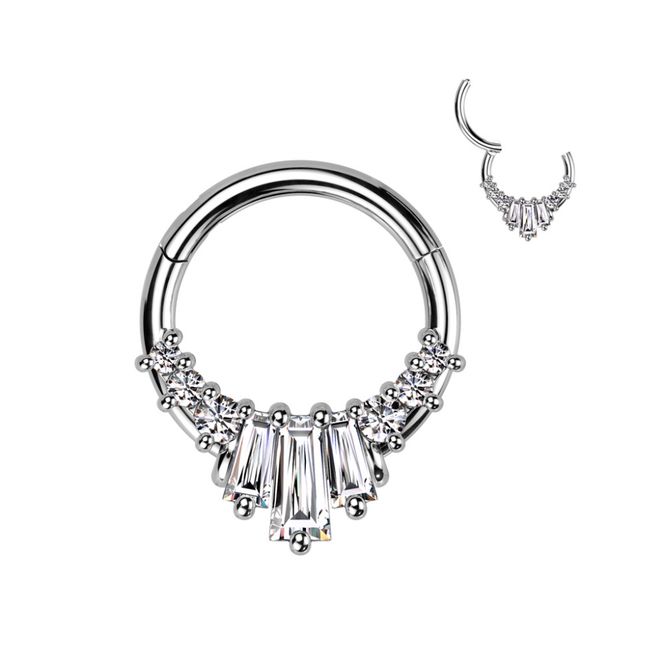 Huvudbild Denice Hinged Ring Clear