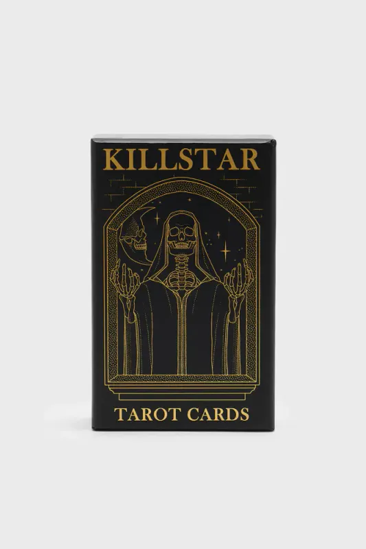Killstar Tarot Cards BLACK/GOLD