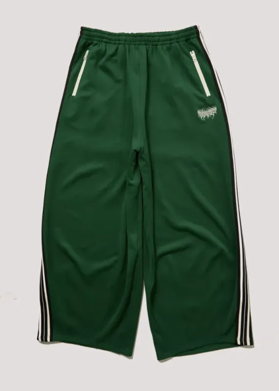 Chet Rock Bronx Wide Track Pant Green