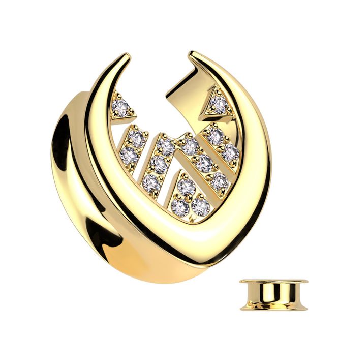 Hovedbillede Avah Saddle Gold Clear